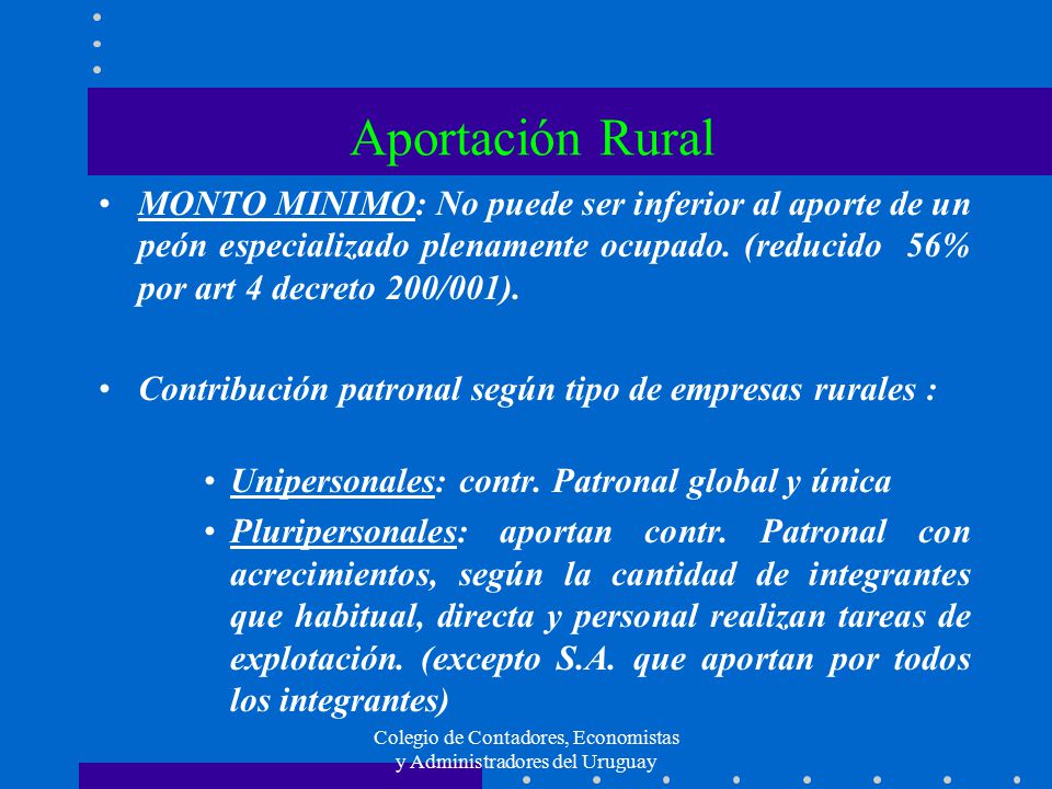 Colegio de Contadores, Economistas y Administradores del Uruguay