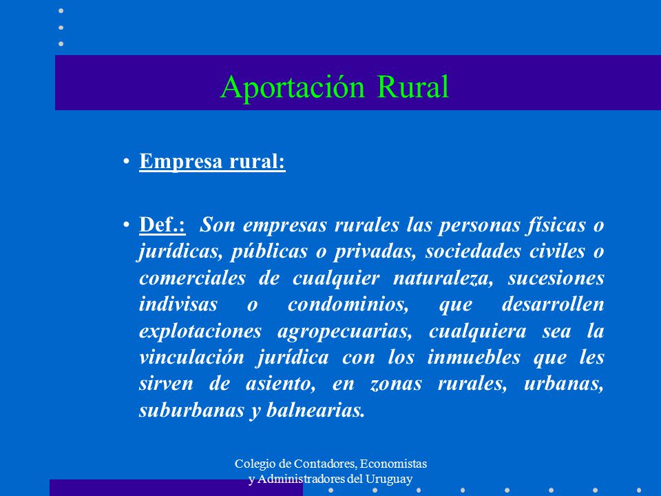 Colegio de Contadores, Economistas y Administradores del Uruguay