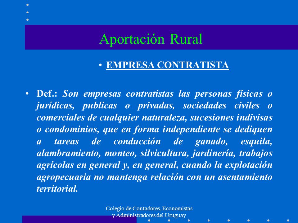 Colegio de Contadores, Economistas y Administradores del Uruguay