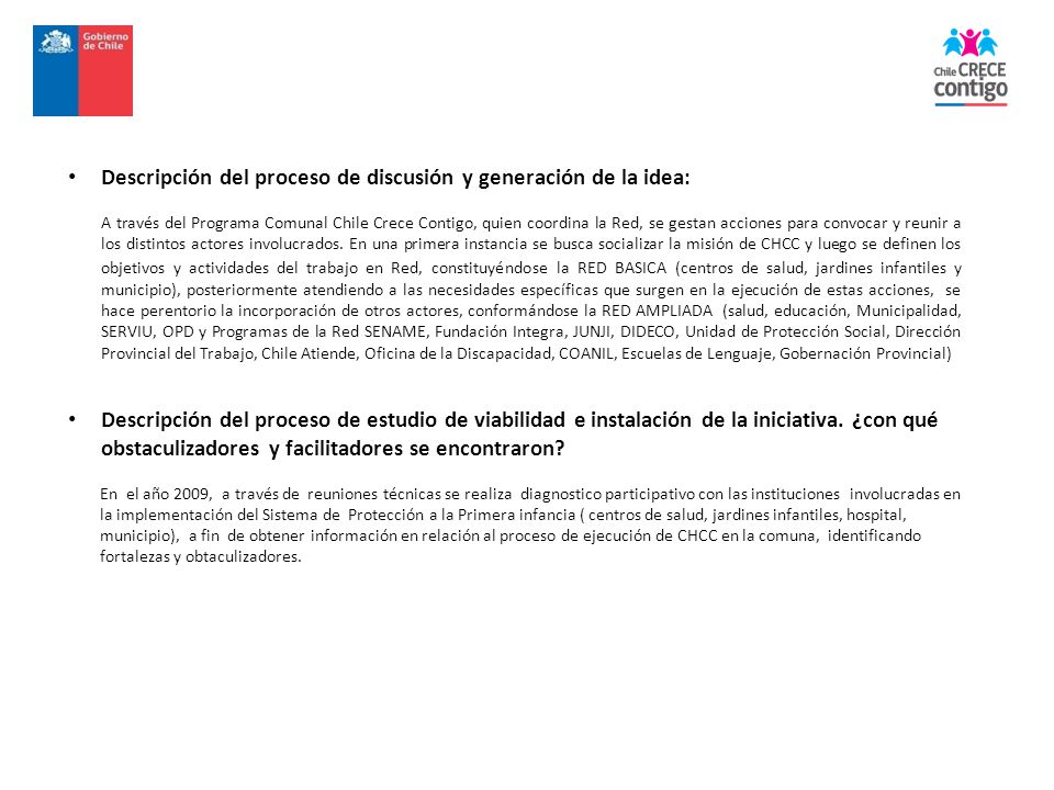 Descripción del proceso de discusión y generación de la idea: