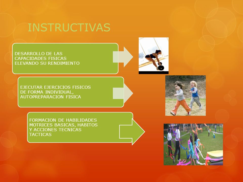 INSTRUCTIVAS DESARROLLO DE LAS CAPACIDADES FISICAS ELEVANDO SU RENDIMIENTO. EJECUTAR EJERCICIOS FISICOS DE FORMA INDIVIDUAL, AUTOPREPARACION FISICA.