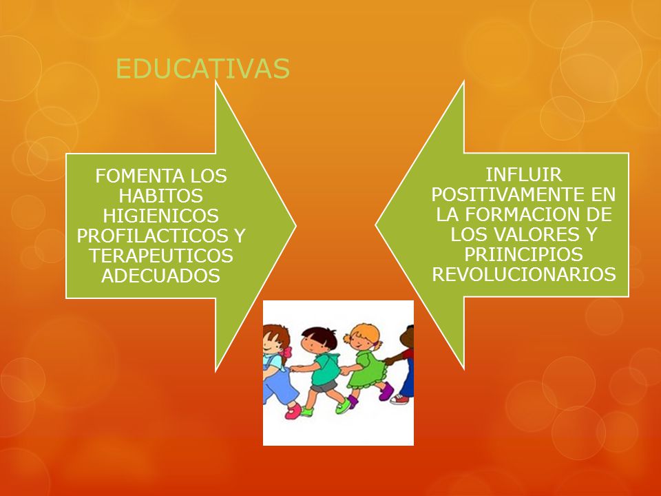 FOMENTA LOS HABITOS HIGIENICOS PROFILACTICOS Y TERAPEUTICOS ADECUADOS
