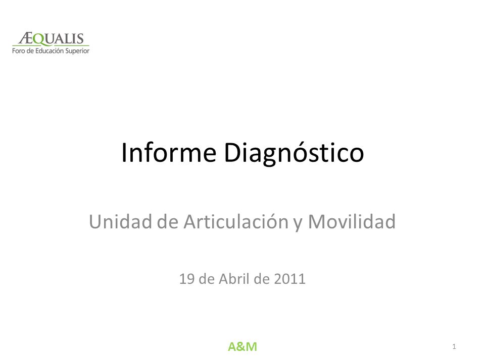 Unidad de Articulación y Movilidad 19 de Abril de 2011