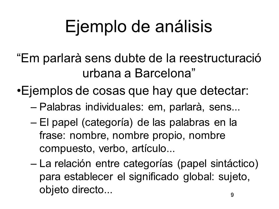 Em parlarà sens dubte de la reestructuració urbana a Barcelona