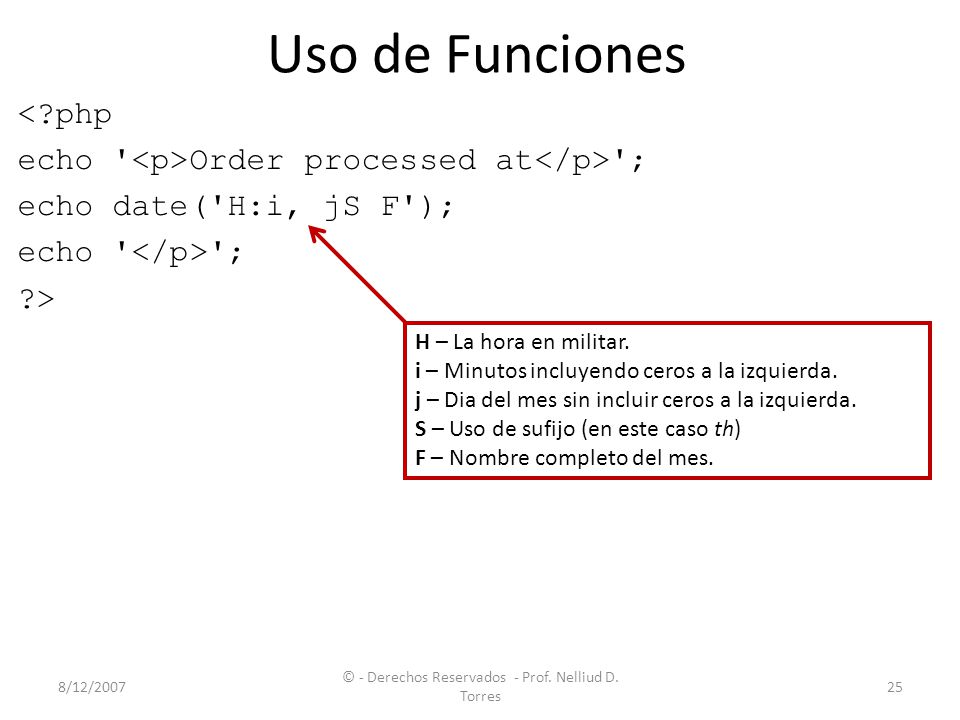 © - Derechos Reservados - Prof. Nelliud D. Torres