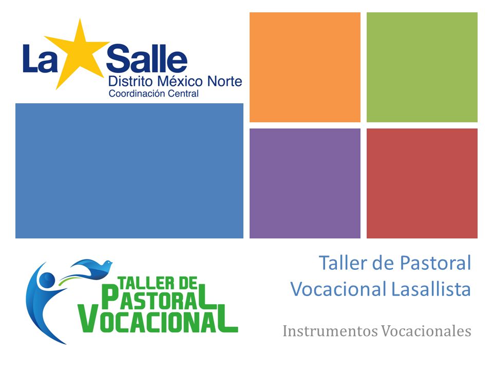 Taller de Pastoral Vocacional Lasallista