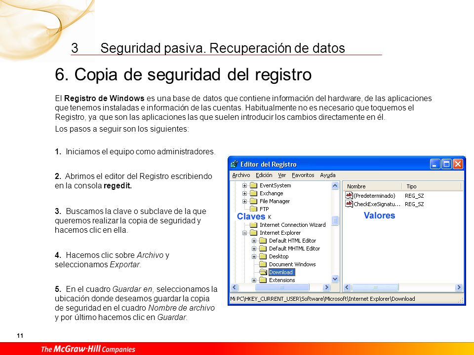 7. Políticas de copias de seguridad