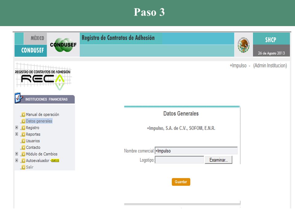 Paso 3