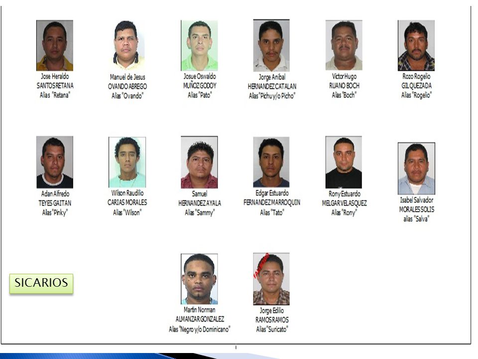 SICARIOS Ciencia - Verdad -Justicia