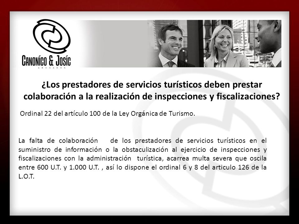 ¿Los prestadores de servicios turísticos deben prestar colaboración a la realización de inspecciones y fiscalizaciones