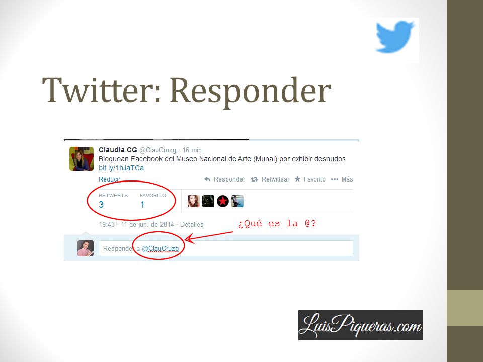 Twitter: Responder