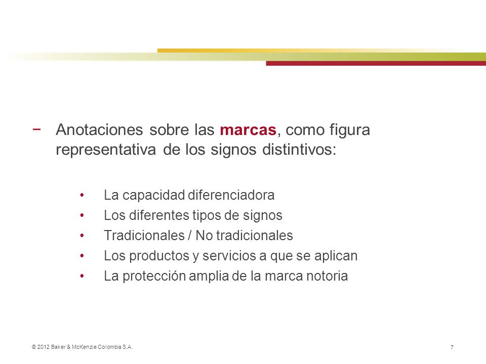 Anotaciones sobre las marcas, como figura representativa de los signos distintivos: