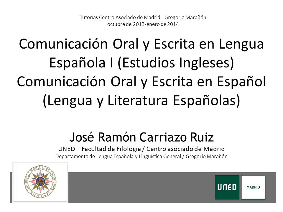 Tutorías Centro Asociado de Madrid - Gregorio Marañón