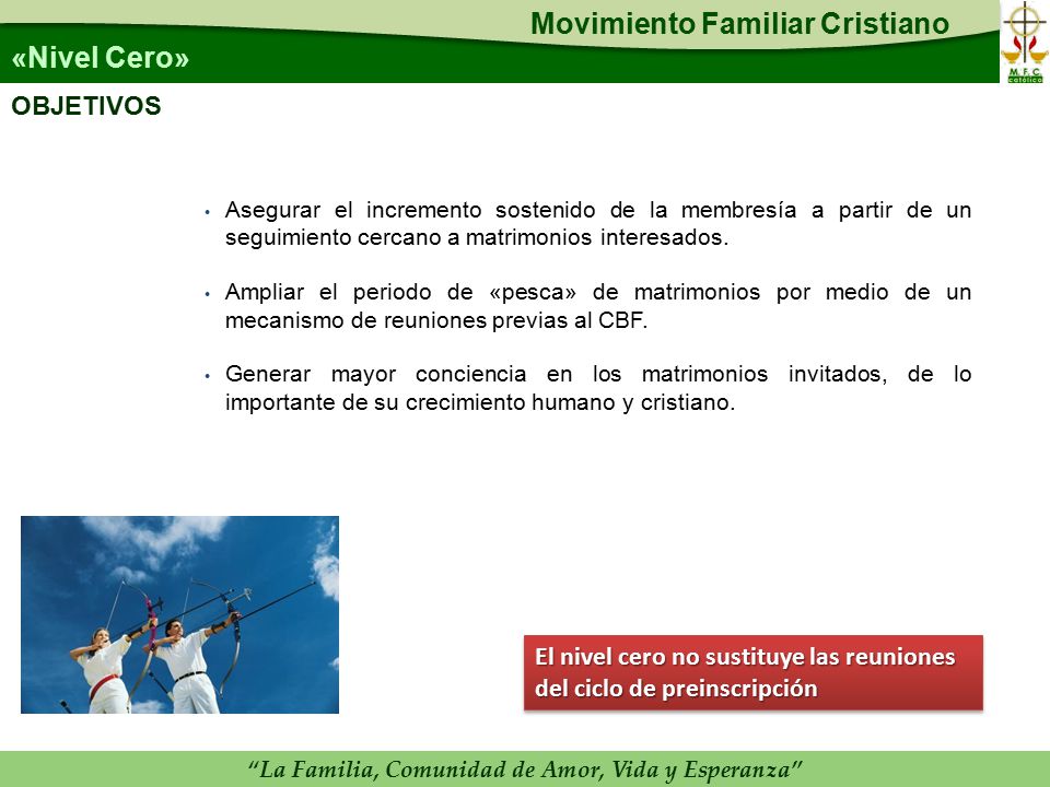 El nivel cero no sustituye las reuniones del ciclo de preinscripción