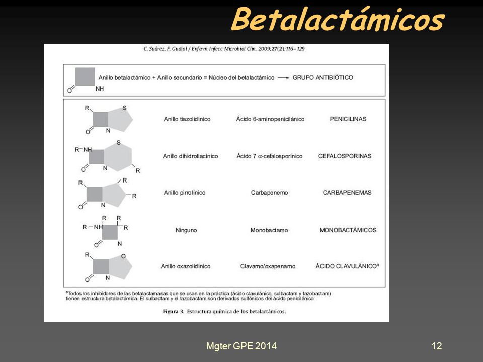 Betalactámicos Mgter GPE 2014