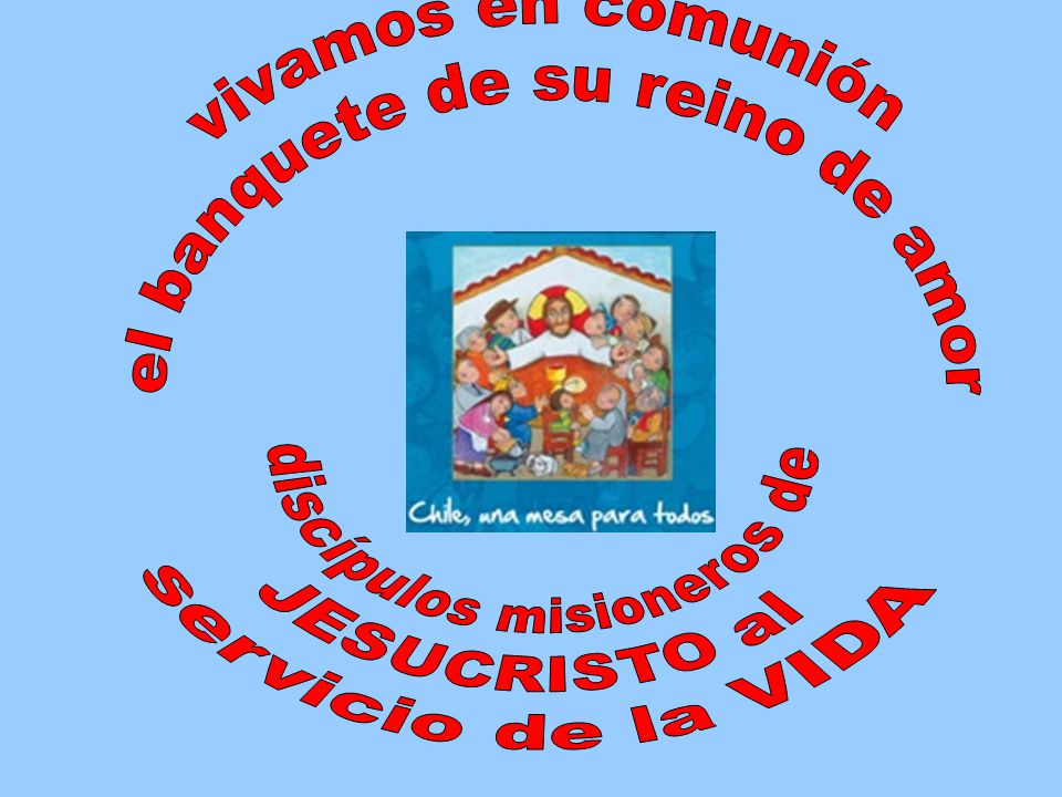 el banquete de su reino de amor discípulos misioneros de JESUCRISTO al