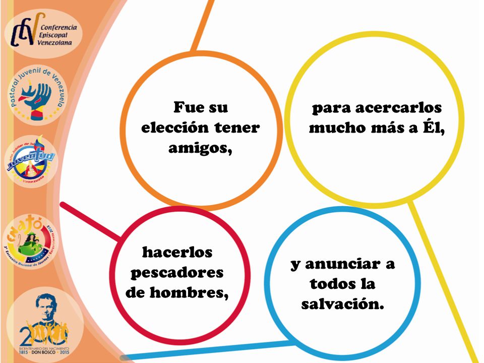 Fue su elección tener amigos, para acercarlos mucho más a Él,