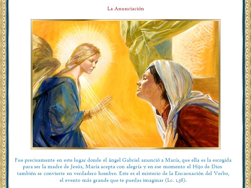 el evento más grande que te puedas imaginar (Lc. 1,38).