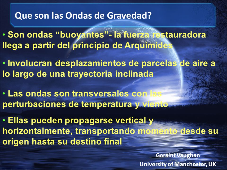 Que son las Ondas de Gravedad