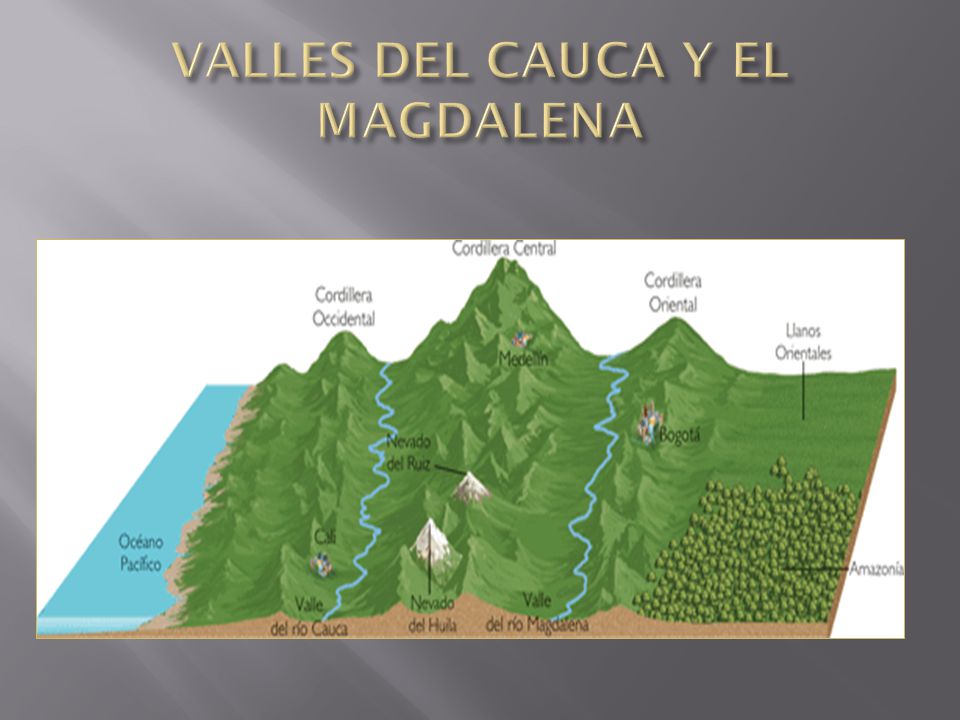 VALLES DEL CAUCA Y EL MAGDALENA