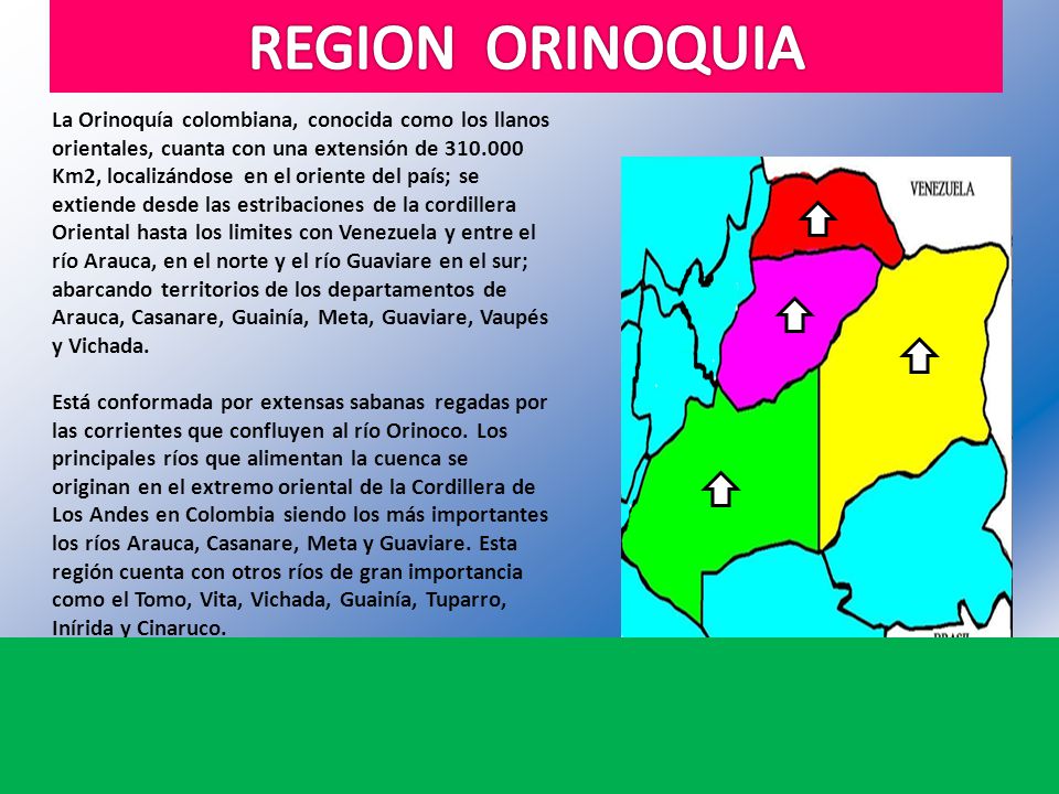 REGION ORINOQUIA
