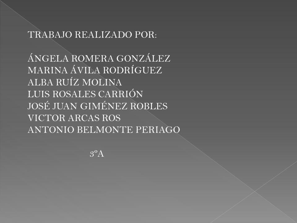 TRABAJO REALIZADO POR: