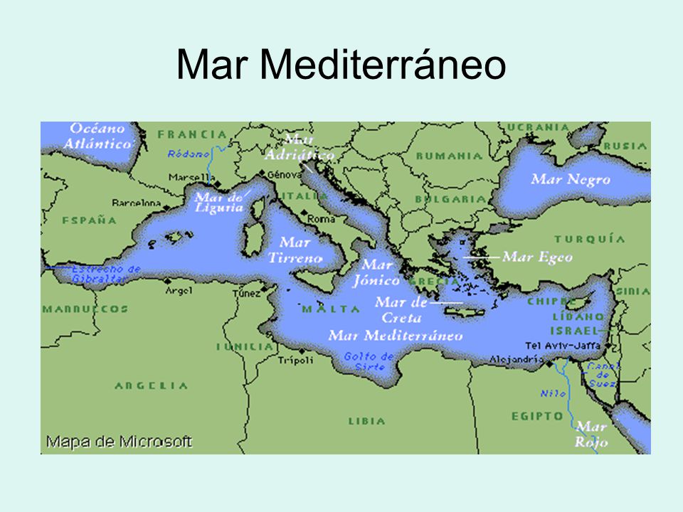 Mar Mediterráneo