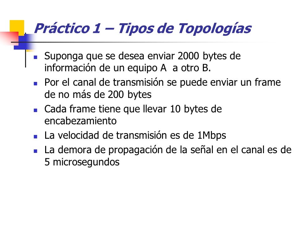 Práctico 1 – Tipos de Topologías