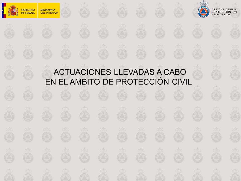 ACTUACIONES LLEVADAS A CABO