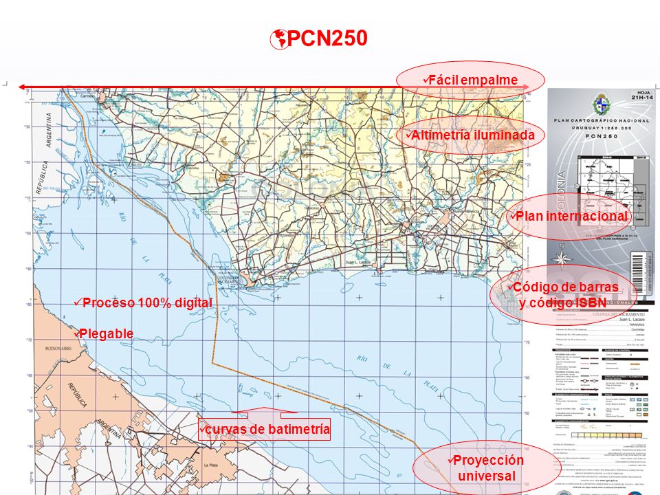 PCN250 Fácil empalme Altimetría iluminada Plan internacional