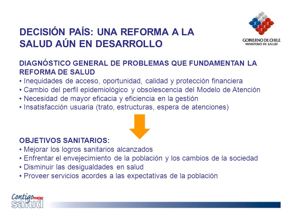 DECISIÓN PAÍS: UNA REFORMA A LA SALUD AÚN EN DESARROLLO