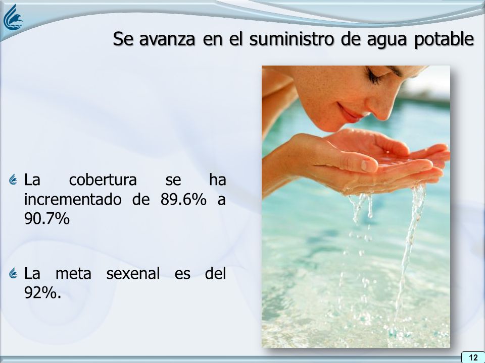 Se avanza en el suministro de agua potable