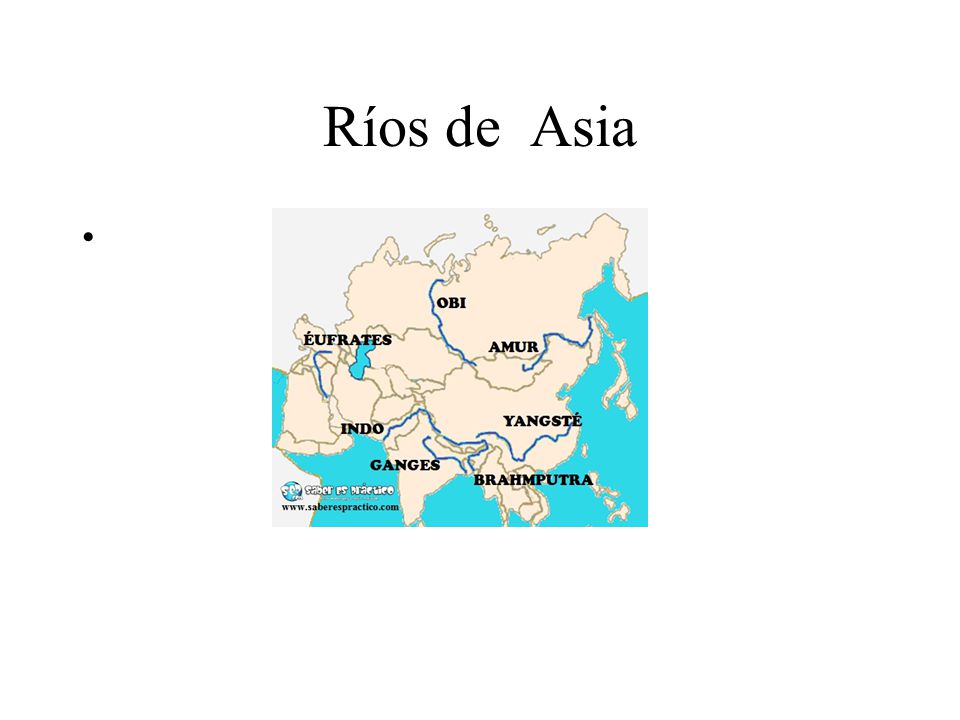Ríos de Asia
