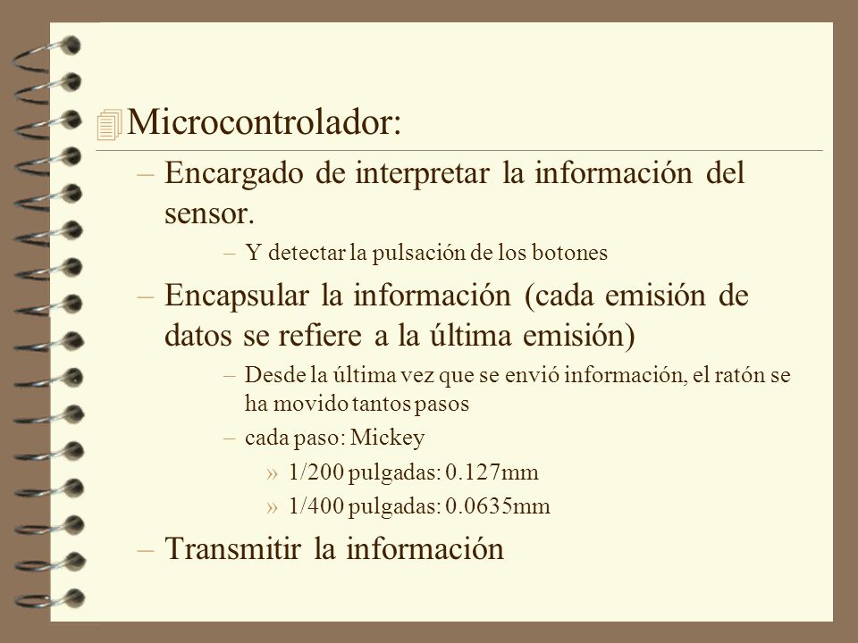 Microcontrolador: Encargado de interpretar la información del sensor.