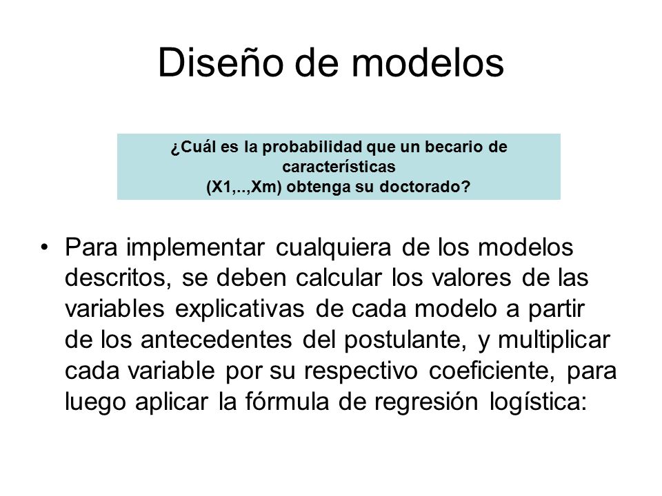 ¿Cuál es la probabilidad que un becario de características