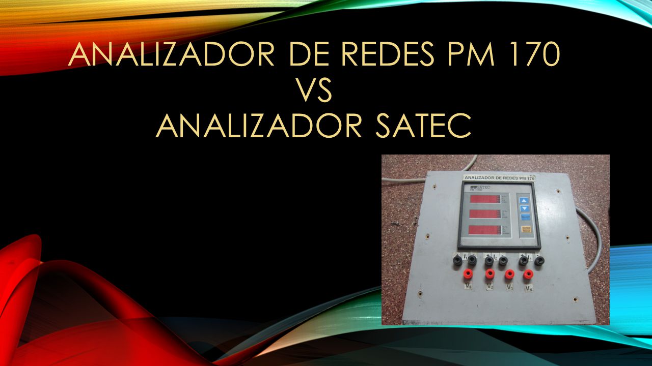 Analizador de redes PM 170 vs Analizador satec