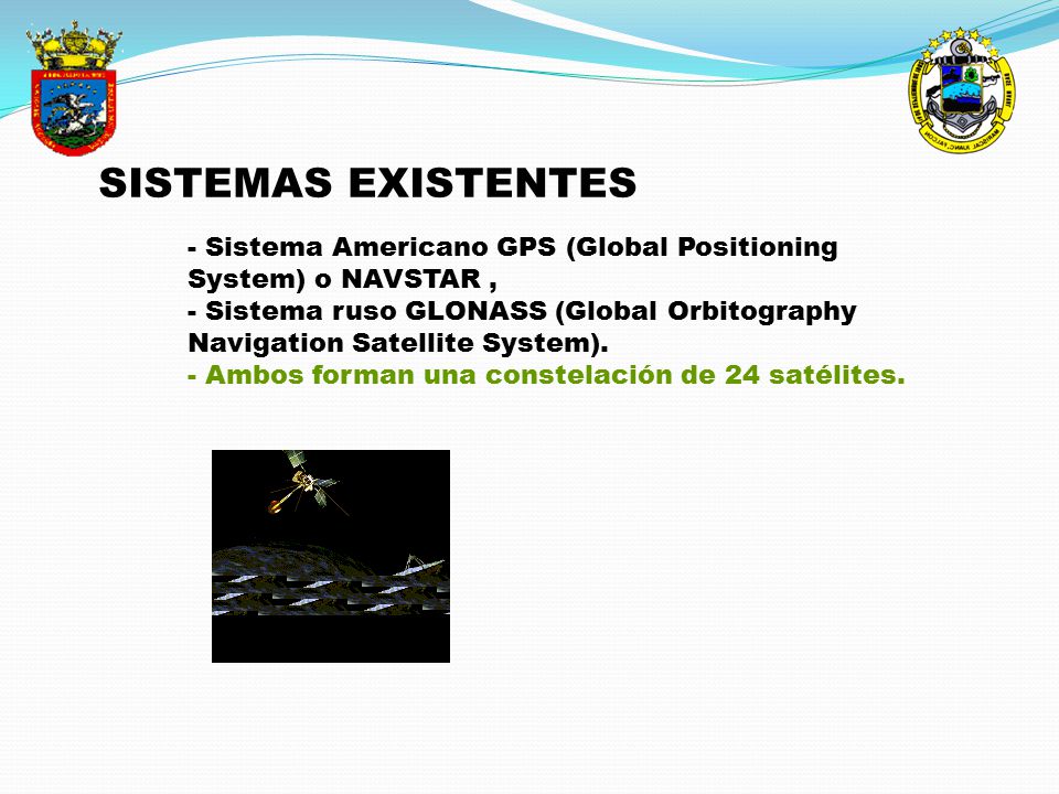 SISTEMAS EXISTENTES - Sistema Americano GPS (Global Positioning System) o NAVSTAR ,