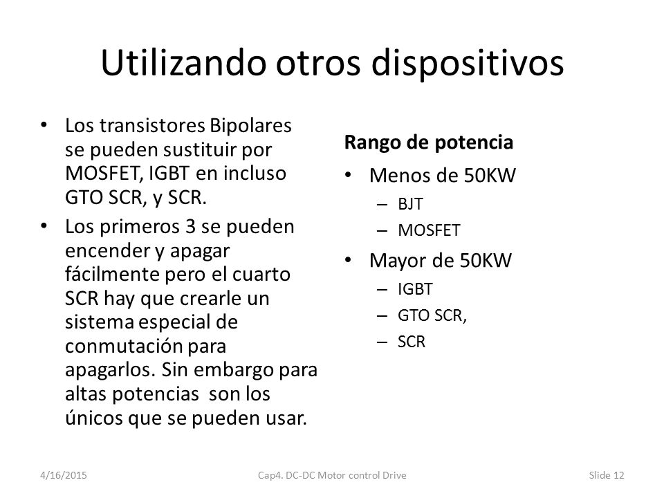 Utilizando otros dispositivos