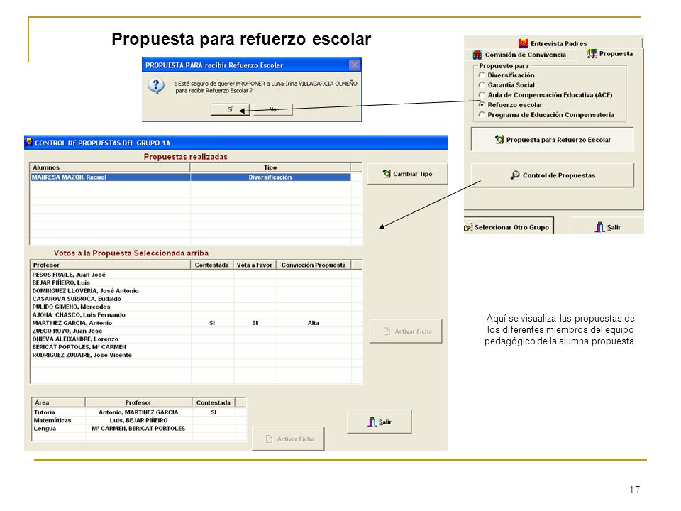 Propuesta para refuerzo escolar