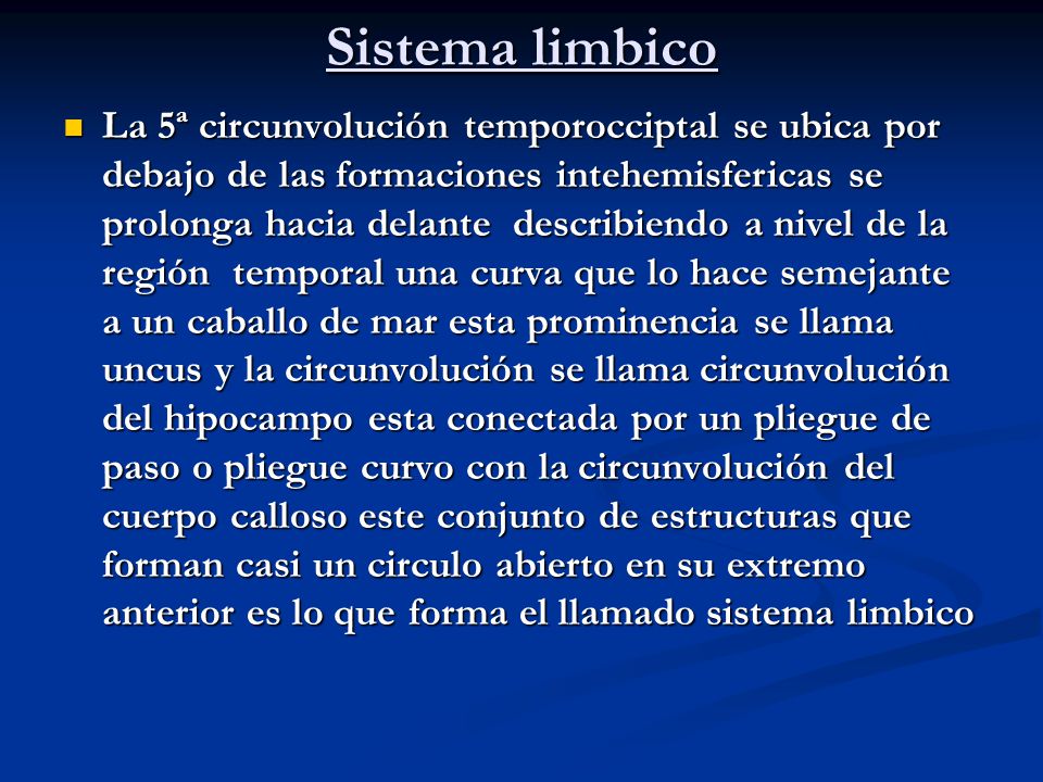 Sistema limbico