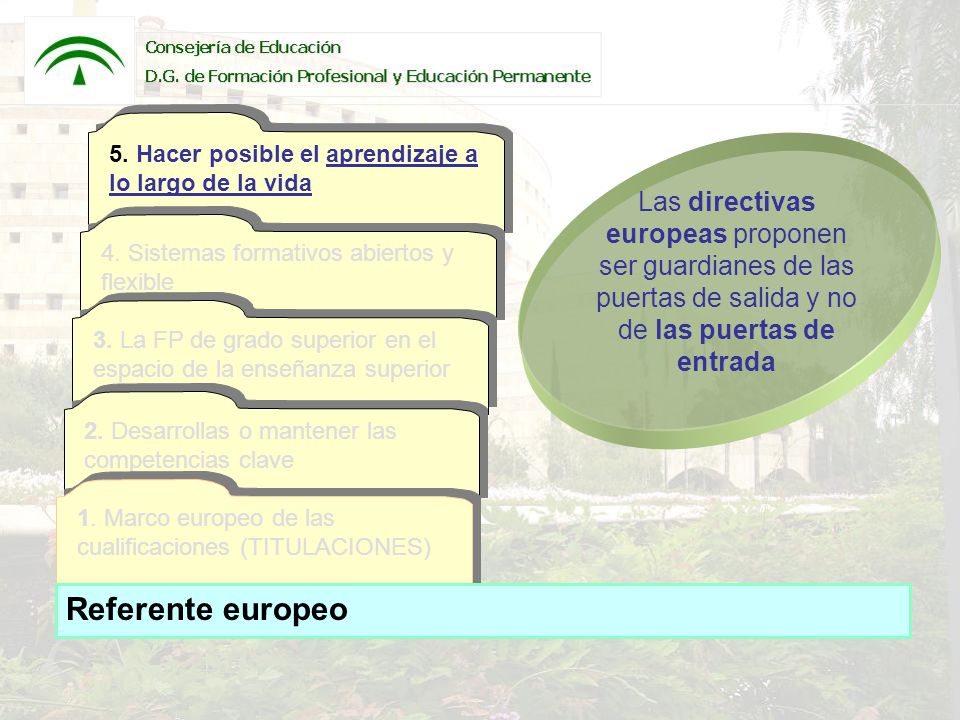 Las directivas europeas proponen ser guardianes de las puertas de salida y no de las puertas de entrada