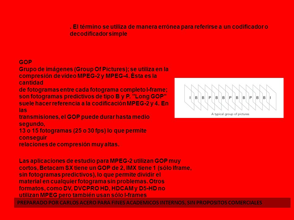 . El término se utiliza de manera errónea para referirse a un codificador o decodificador simple