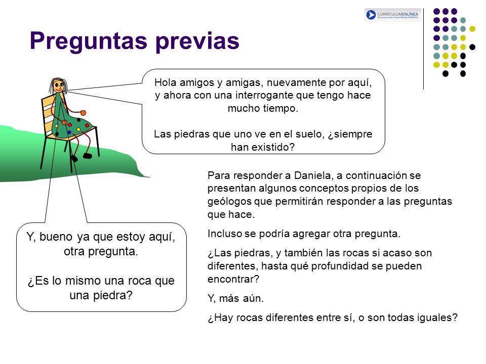 Preguntas previas Y, bueno ya que estoy aquí, otra pregunta.