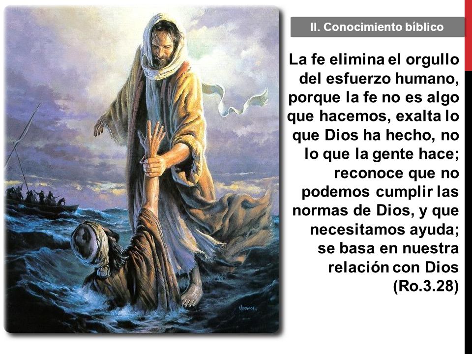 II. Conocimiento bíblico