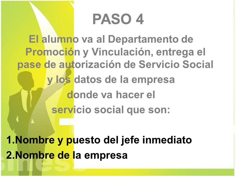 y los datos de la empresa servicio social que son:
