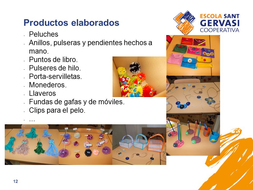 Productos elaborados Peluches