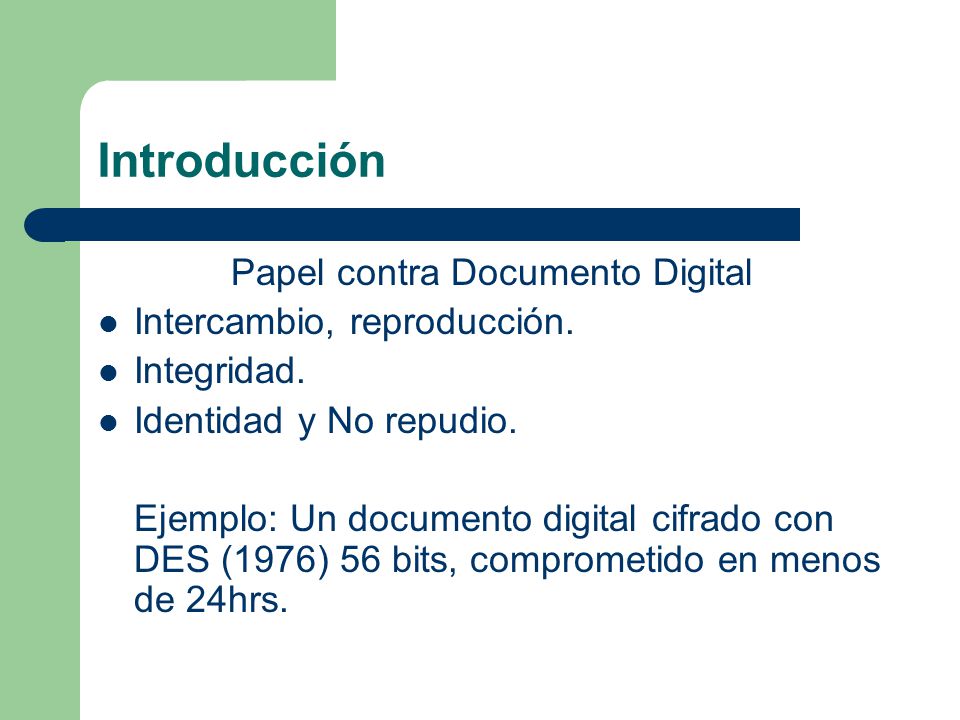 Papel contra Documento Digital