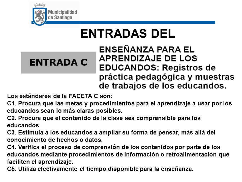 ENTRADAS DEL PORTAFOLIO