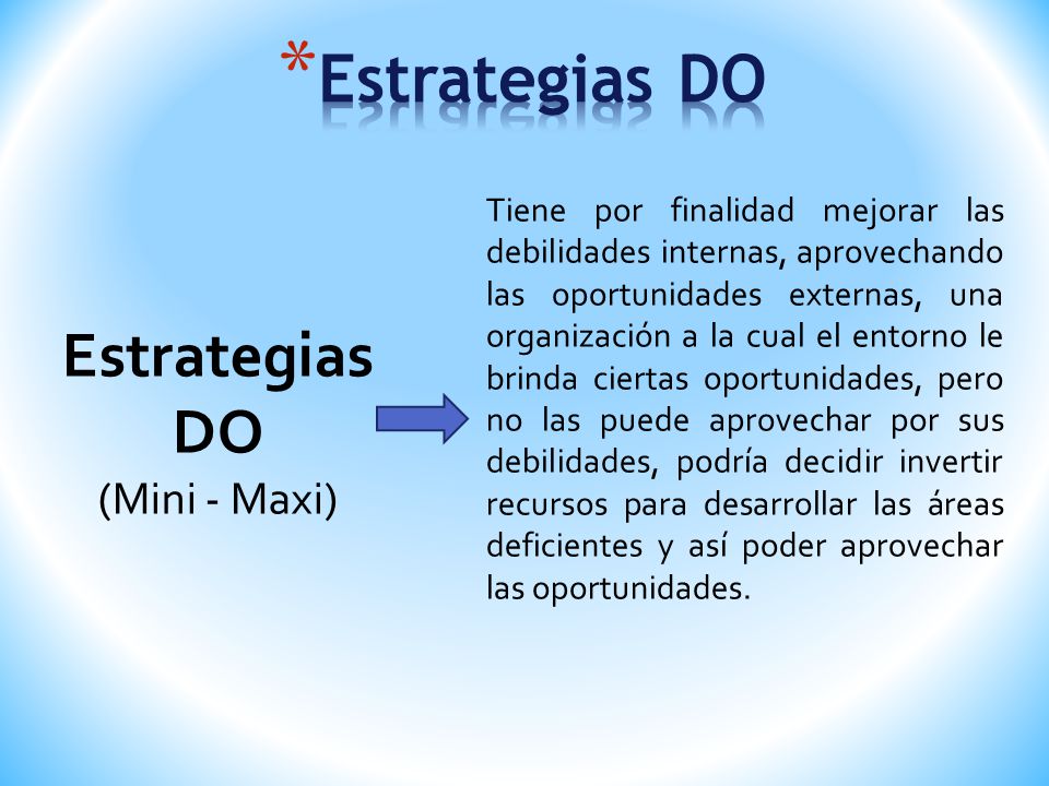 Estrategias DO Estrategias DO (Mini - Maxi)
