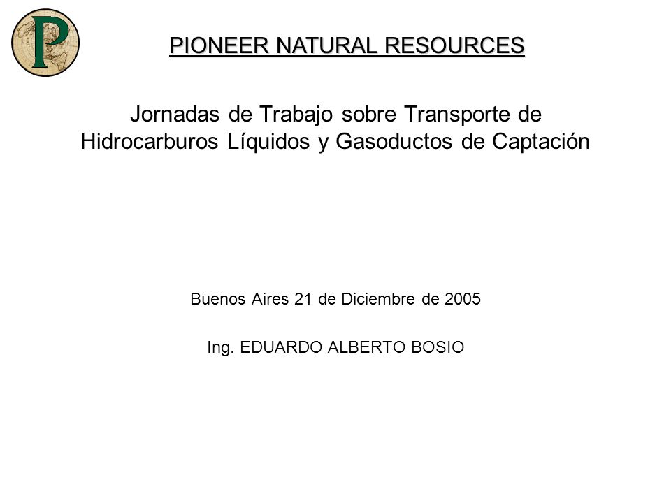 Buenos Aires 21 de Diciembre de 2005 Ing. EDUARDO ALBERTO BOSIO